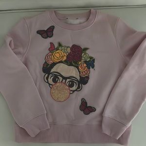 Sweatshirt with Baby Frida .